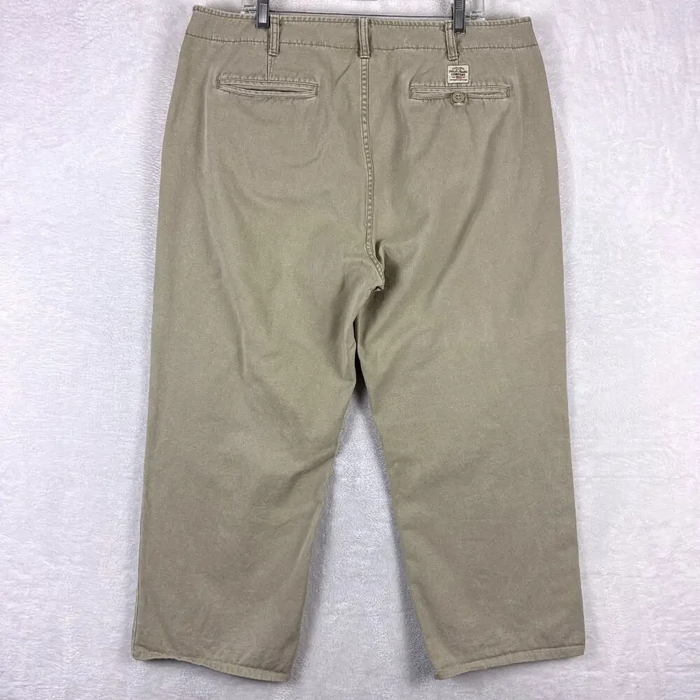 VTG Polo Jeans Co Ralph Lauren Field Pants Mens 38x30 RL 67 Military Baggy Y2K
